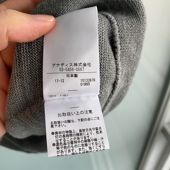 d’un à dix asymmetrical sweater - Picture 5 of 7